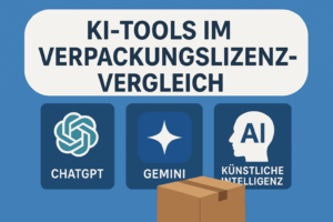 Read more about the article Verpackungslizenz Vergleich mit ChatGTP, Gemini und anderen KI